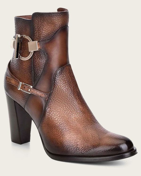 Ankle honey deer bootie on Sale