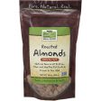 Almonds Roasted & Salted with Sea Salt, 1 lb, NOW Foods For Discount