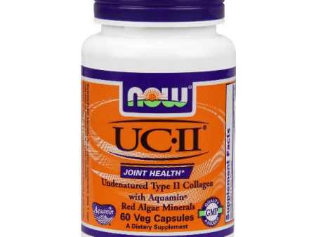 UC-II Joint Health (Type II Collagen), 60 Vcaps, NOW Foods Discount