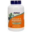 Calcium Magnesium Citrate Powder, 8 oz, NOW Foods Sale