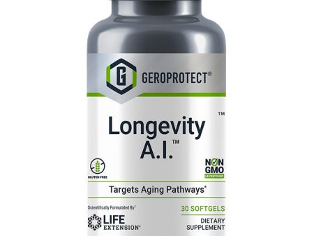 Geroprotect Longevity A.I., Anti-Aging Supplement, 30 Softgels, Life Extension Fashion