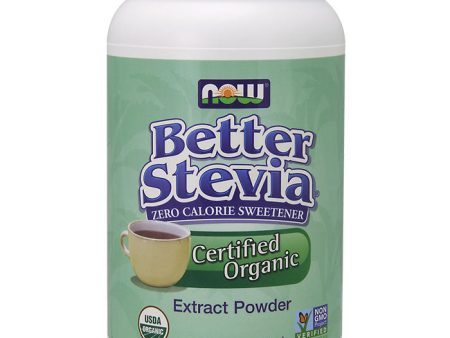 Better Stevia Extract Powder, Organic, Value Size, 1 lb, NOW Foods For Cheap