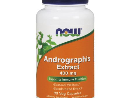 Andrographis Extract 400 mg, 90 Vegetarian Capsules, NOW Foods Discount