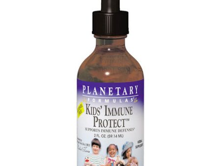 Kids  Immune Protect Liquid, Herbs Extract for Children, 4 oz, Planetary Herbals Online