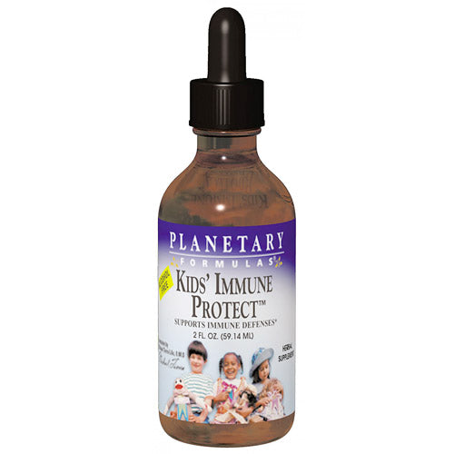 Kids  Immune Protect Liquid, Herbs Extract for Children, 4 oz, Planetary Herbals Online