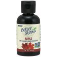 BetterStevia Liquid Stevia - Maple Flavor, 2 oz, NOW Foods on Sale