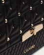 Black exotic top handle handbag Online Sale