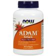 ADAM Softgel, Superior Men s Multiple Vitamin, 90 Softgels, NOW Foods Supply