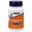 Nattokinase 100mg Vegetarian 60 Vcaps, NOW Foods For Cheap