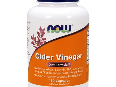 Cider Vinegar Diet Formula, Apple Cider Vinegar Complex 180 Caps, NOW Foods Online Sale