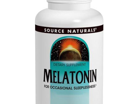 Melatonin 2.5mg Sublingual Peppermint, Value Size, 240 Tablets, Source Naturals Sale