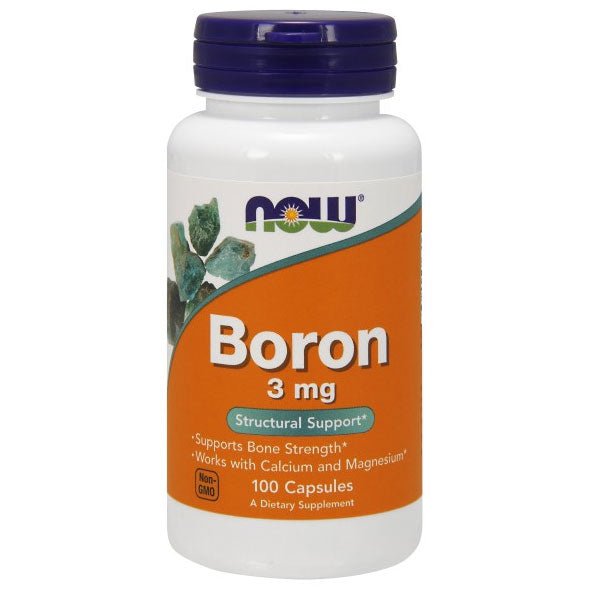 Boron 3 mg, 100 Capsules, NOW Foods For Cheap