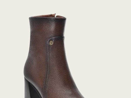 Ankle elegant honey deer bootie on Sale