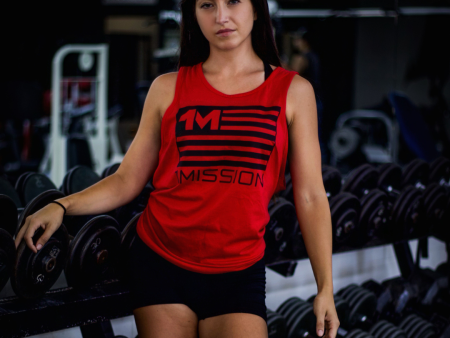 1 Mission Nutrition Logo Muscle Tank (UNISEX) Online Sale