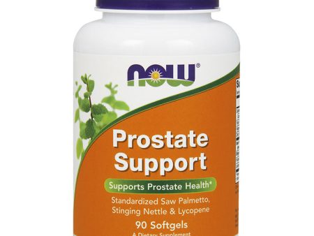 Prostate Support, With Saw Palmetto, Stinging Nettle & Lycopene, 90 Softgels, NOW Foods Online Sale