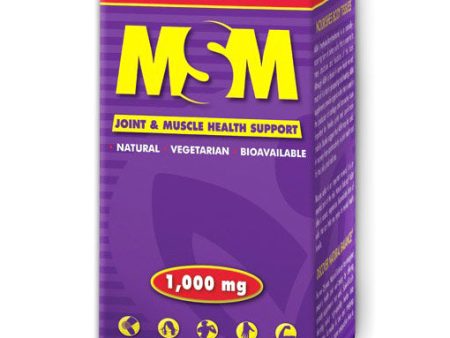 MSM, 1000 mg, 240 Tablets, Natural Balance For Sale