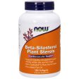 Beta-Sitosterol Plant Sterols, 180 Softgels, NOW Foods Hot on Sale