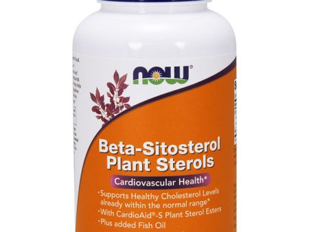 Beta-Sitosterol Plant Sterols, 180 Softgels, NOW Foods Hot on Sale