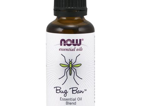 Bug Ban Essential Oil Blend, 1 oz, NOW Foods For Cheap