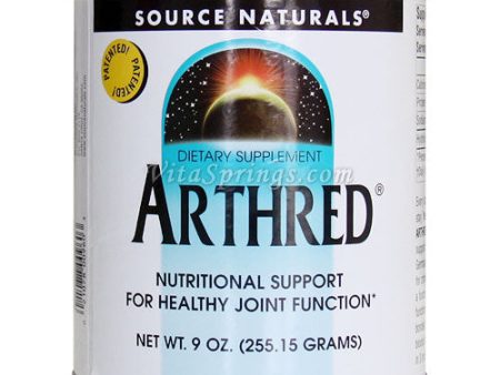 Arthred Hydrolyzed Collagen Powder, 9 oz, Source Naturals, for Joint Health Online Sale