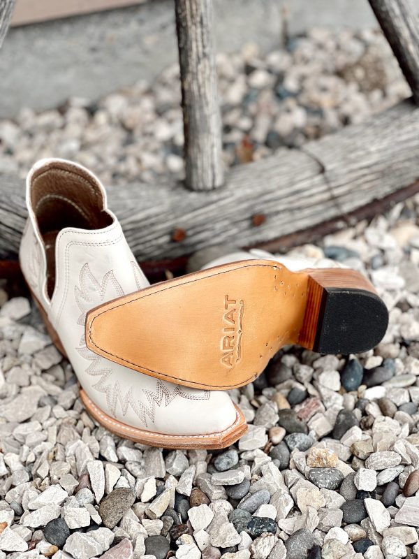 The Dixon Boot in Ivory Online Sale