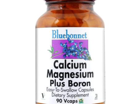 Calcium Magnesium Plus Boron, 180 Vcaps, Bluebonnet Nutrition Discount