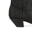 Apache Boot in Black Hot on Sale