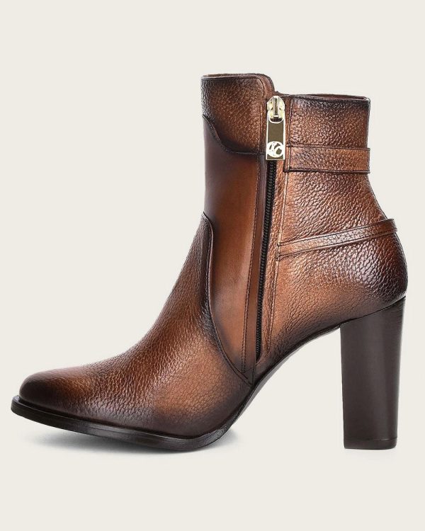 Ankle honey deer bootie on Sale