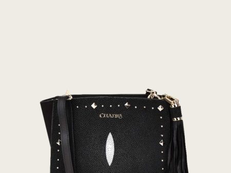 Black crossbody handbag Discount