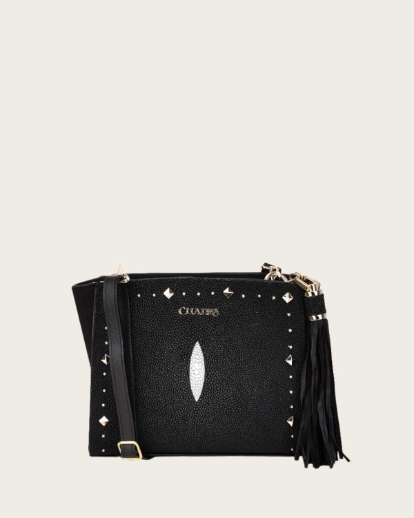 Black crossbody handbag Discount