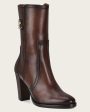 Ankle exclusive brown bootie on Sale