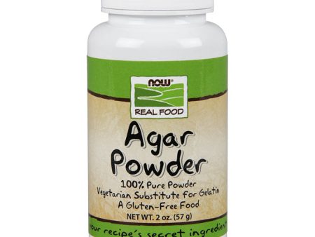 Agar Powder, Vegetarian Substitute for Gelatin, 2 oz, NOW Foods Online