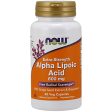 Alpha Lipoic Acid 600mg, ALA 60 Vcaps, NOW Foods For Cheap