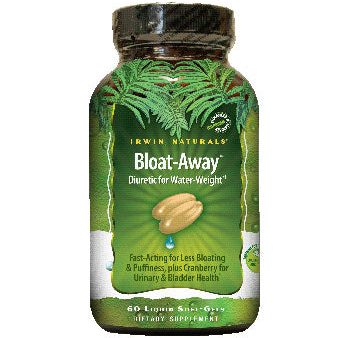 Bloat-Away Diuretic, 60 Liquid Soft-Gels, Irwin Naturals For Sale