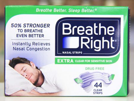 Breathe Right Extra Strength Nasal Strips, For Adult Noses, 72 Clear Strips Online Hot Sale