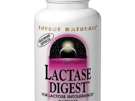 Lactase Digest, 45 Vegetarian Capsules, Source Naturals Discount