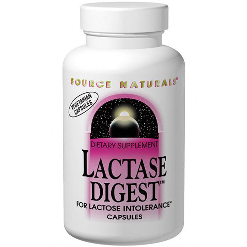 Lactase Digest, 45 Vegetarian Capsules, Source Naturals Discount