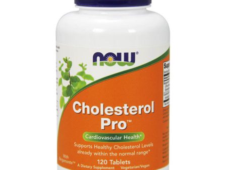 Cholesterol Pro (With Citrus Bergamot), 120 Tablets, NOW Foods Hot on Sale