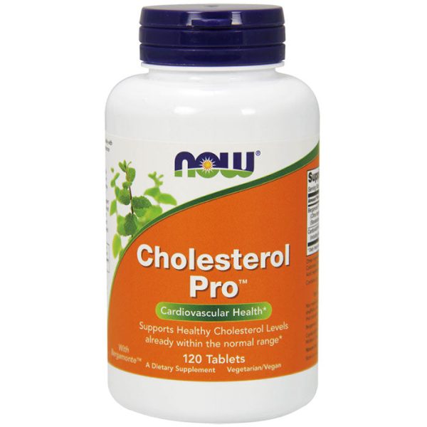 Cholesterol Pro (With Citrus Bergamot), 120 Tablets, NOW Foods Hot on Sale