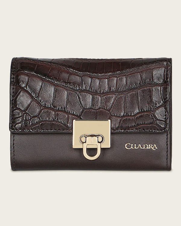 Dark Brown ultra exotic wallet on Sale