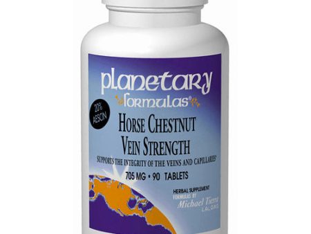 Horse Chestnut Vein Strength 90 tabs, Planetary Herbals For Discount