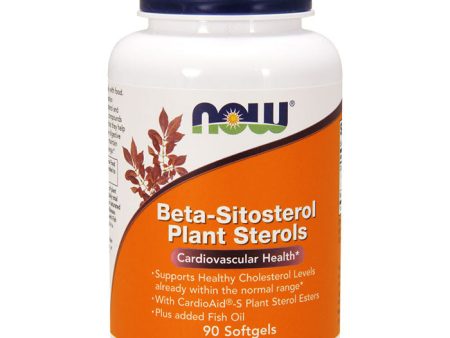 Beta-Sitosterol Plant Sterols, 90 Softgels, NOW Foods Fashion