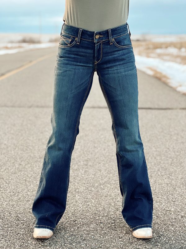 The Sideways Mid Rise Bootcut Jean For Cheap