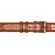 Belt in Matte Cognac Alligator Online