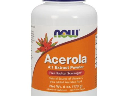 Acerola Powder 6 oz, NOW Foods Supply