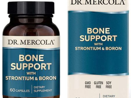 Bone Support with Strontium & Boron, 60 Capsules, Dr. Mercola Hot on Sale