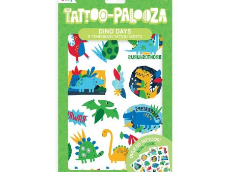 Tattoo Palooza Temporary Tattoo: Dino Days Online now