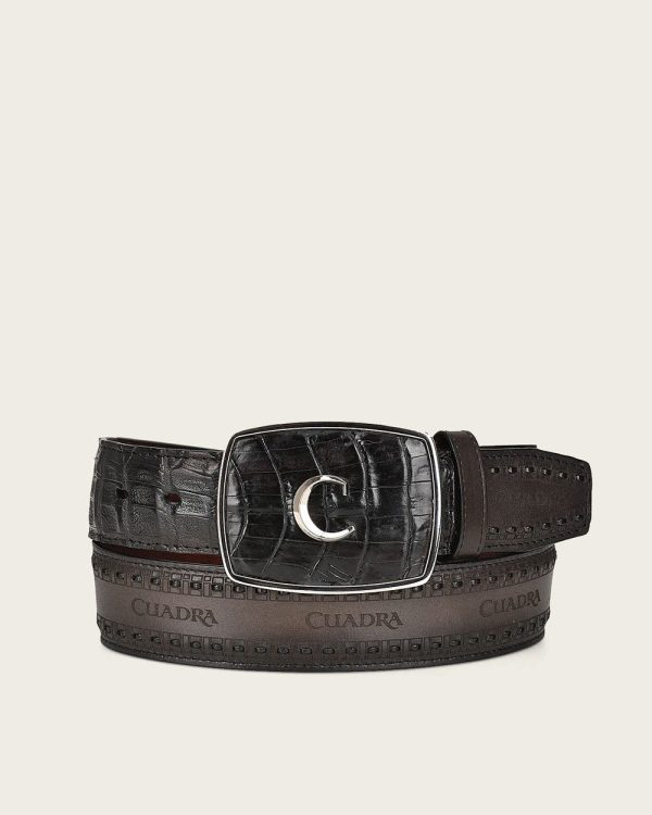 Black ultra exotic Belt Cheap