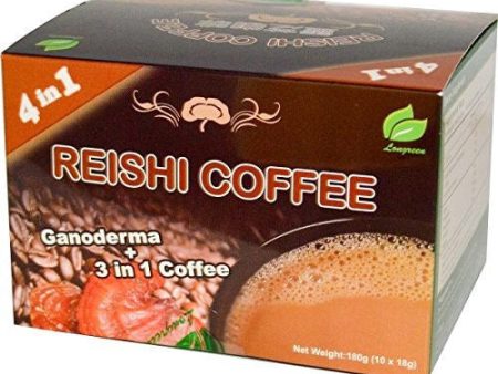 4 in 1 Reishi Coffee, 10 Sachets, Longreen Corporation Supply