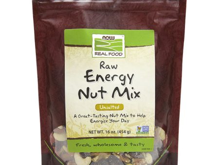 Raw Energy Nut Mix, Unsalted, 1 lb, NOW Foods Online Sale